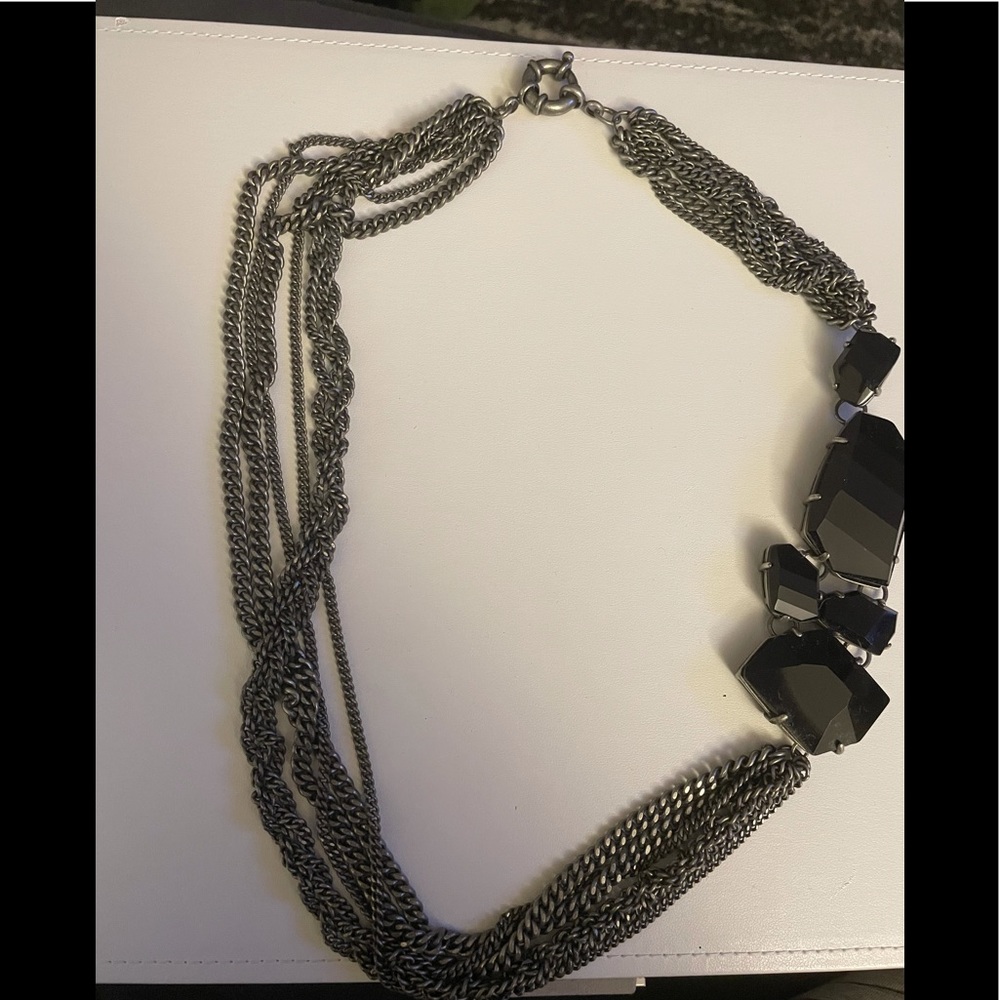J. Crew multi chain necklace